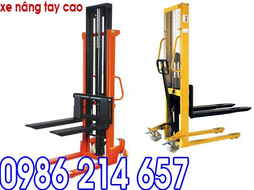 Xe nâng tay cao 1 tấn 2 mét